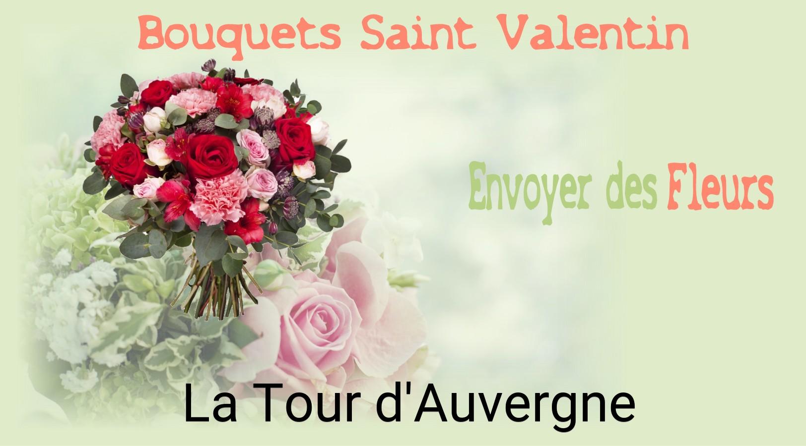 Roses de Saint-Valentin livrées à La Tour-d'Auvergne